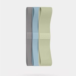 NEW BALA 3 Pc Fitness Bands in Gray, Green, and Blue